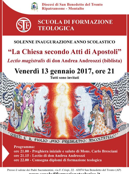 La chiesa secondo Atti di Apostoli